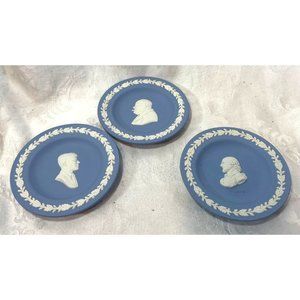 Wedgwood Blue and White Ceramic Plates